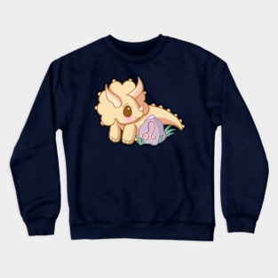 Leo Triceratops Crewneck Sweatshirt